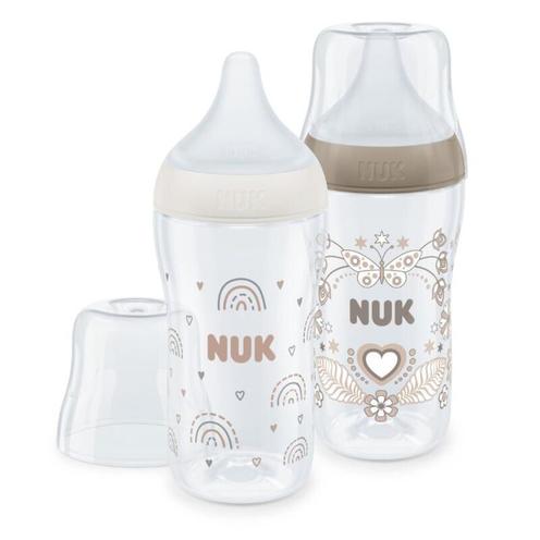 Lot de 2 biberons Perfect Match PP 260mL - NUK
