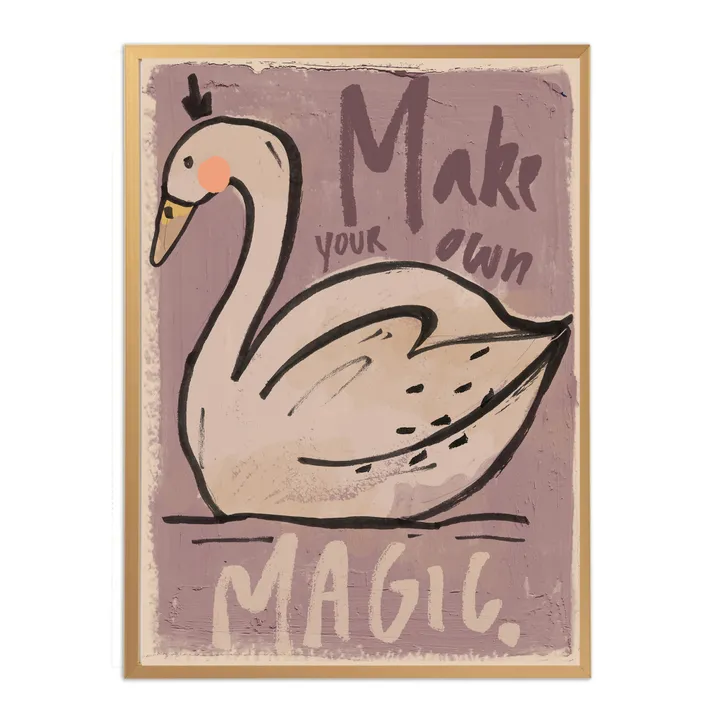 Studio Loco Grande affiche Cygne