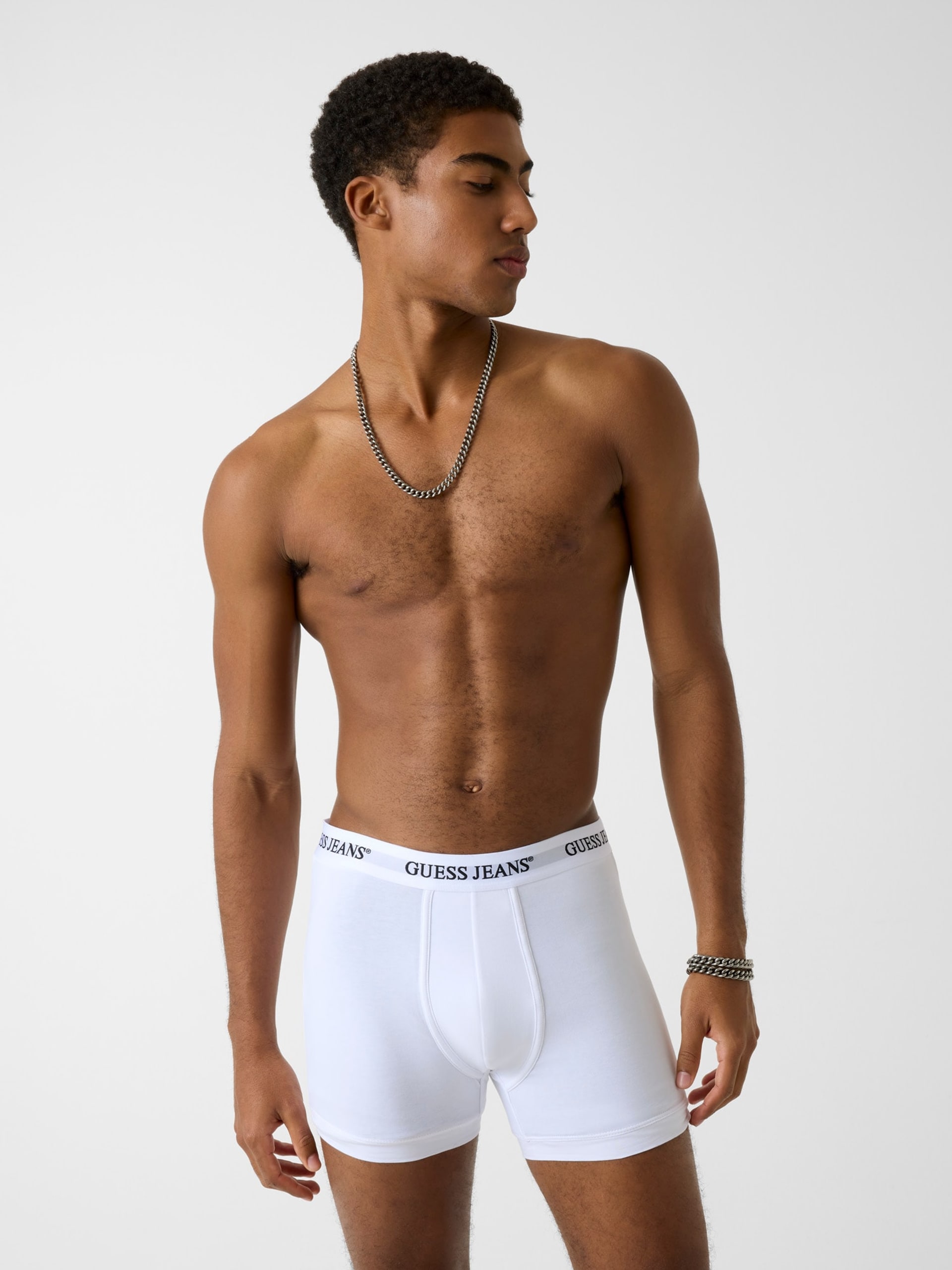 Cuecas Boxer Eco GUESS Jeans, Pacote com 3 unidades