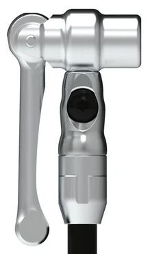 PRESTA PRO HEAD, Presta-Pumpenadapter, Alu  silver