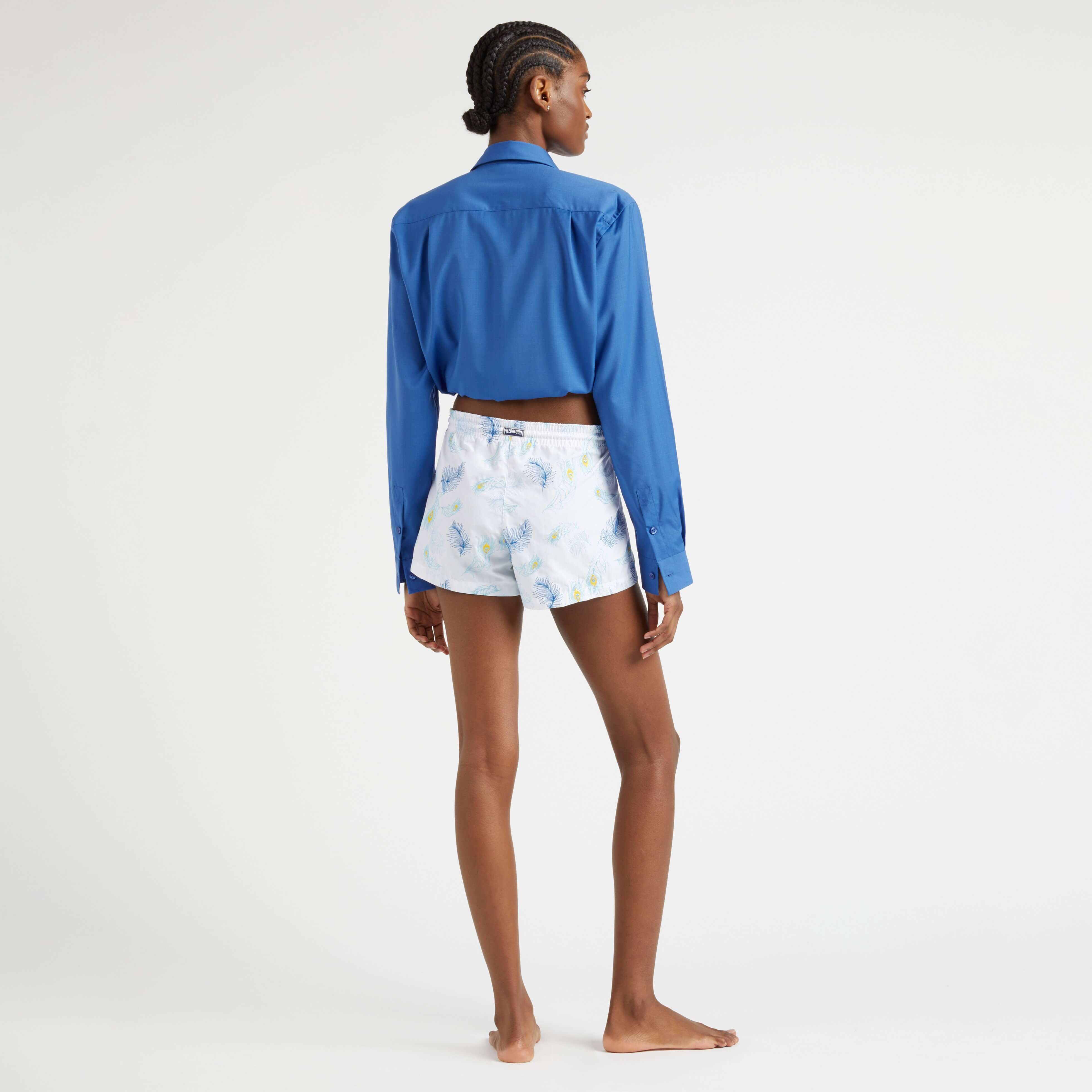 Shorty de Bain Femme Brodé Eyes of the Wind