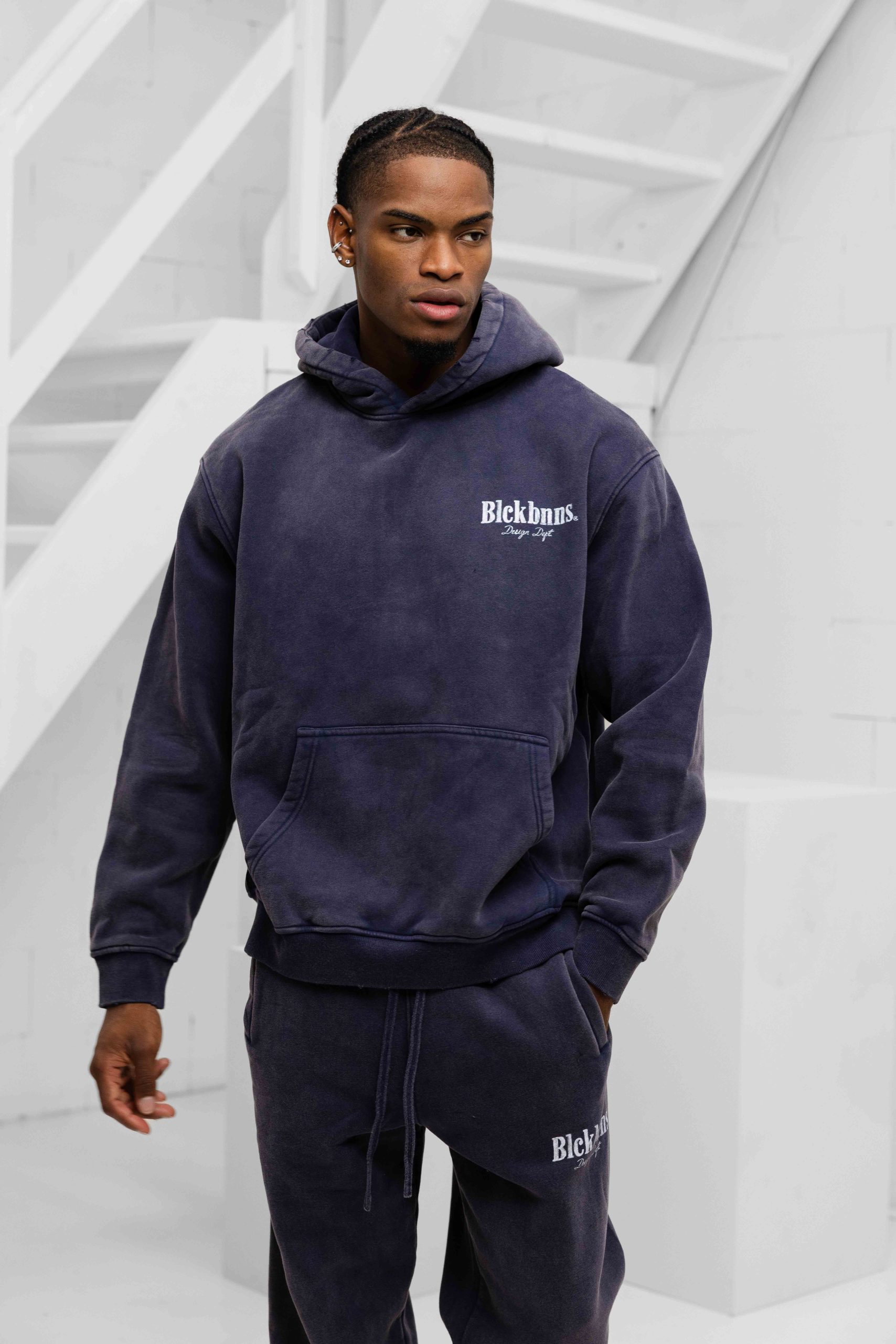 Black Bananas Brush Trainingspak Heren Donkerblauw