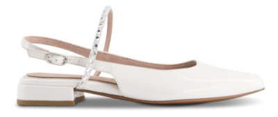 Marco Tozzi Slingback Ballerina Hvid 2-89400-46 418
