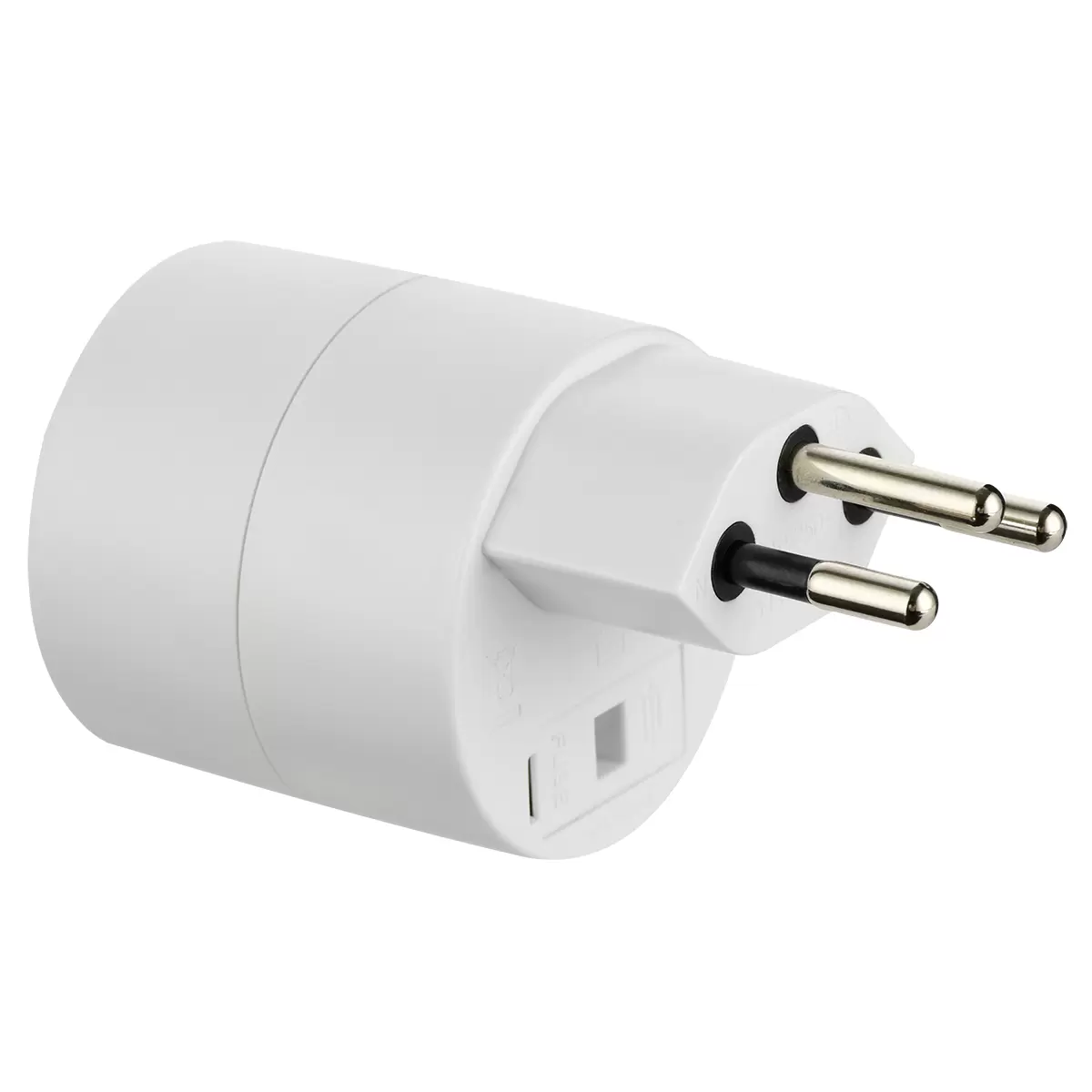 Reiseadapter CH-D/Schuko weiss