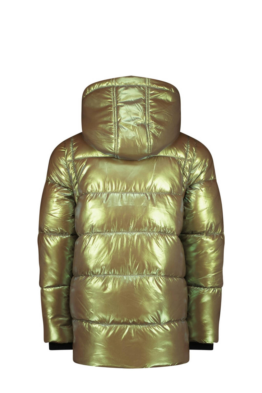 Vingino gewatteerde winterjas Telissa groen metallic