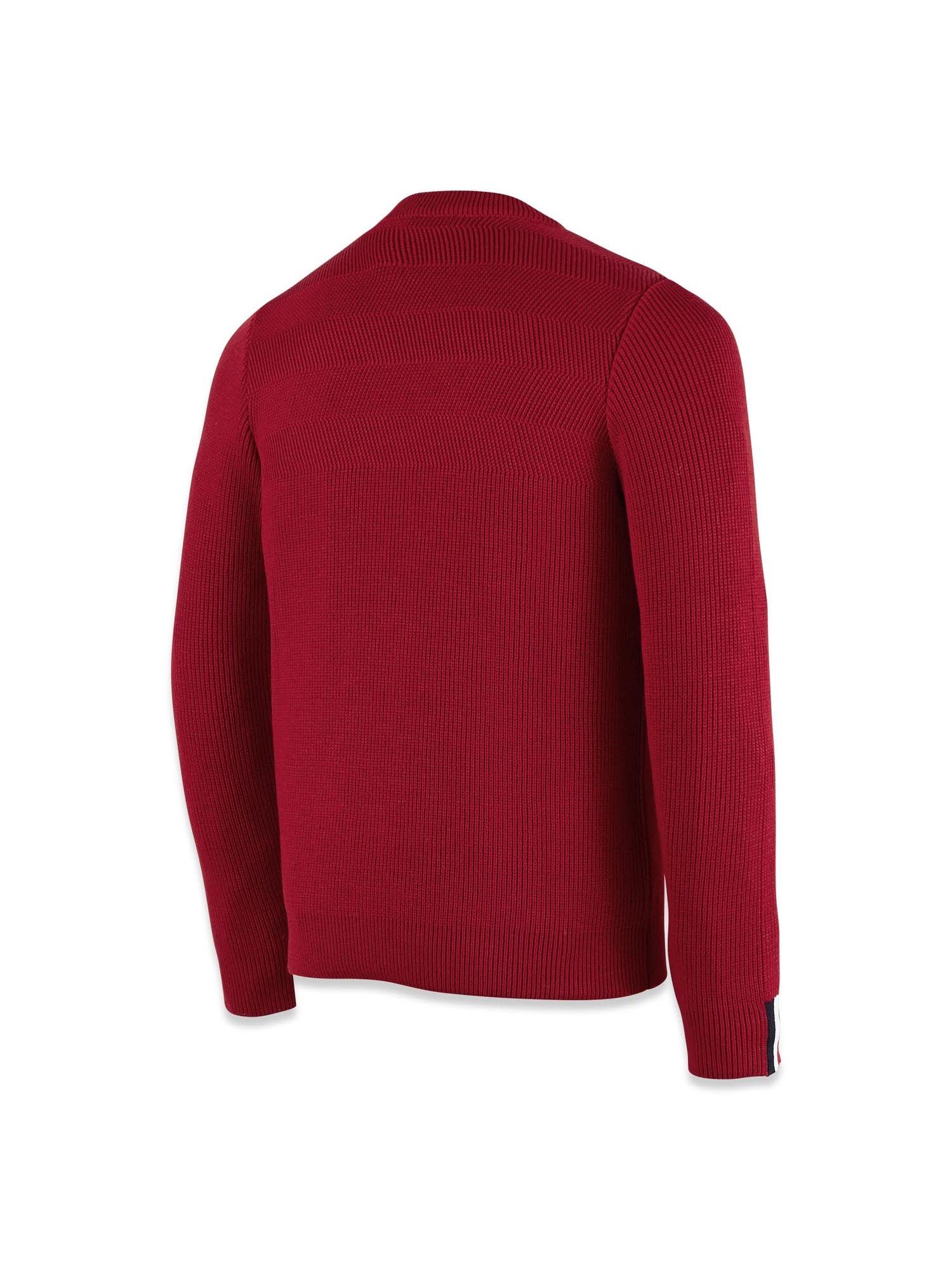 Pull Homme Rouge En Laine Made in France