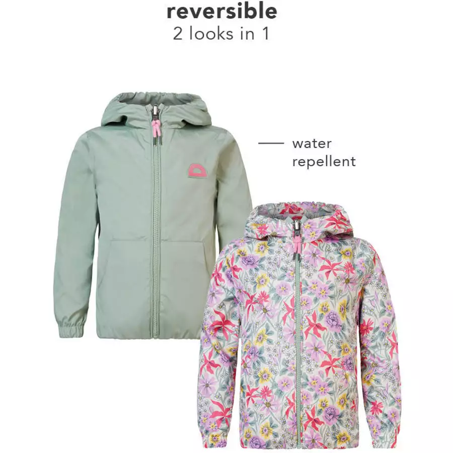 Noppies Sommer jacke Ellisville - Reversible Whitecap Gray