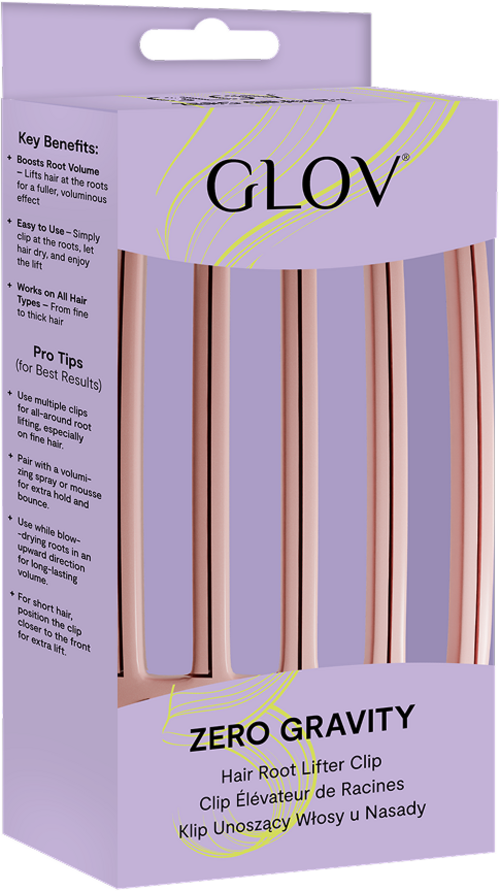 GLOV  Zero Gravity Hair Root Lifter Clip