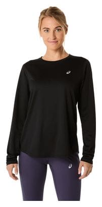Maillot manches longues Asics Core Run Noir Femme