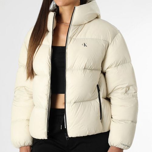 Doudoune Capuche Femme 1653 Beige