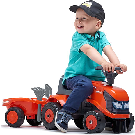 Falk Toys Baby Kubota ride-on traktor