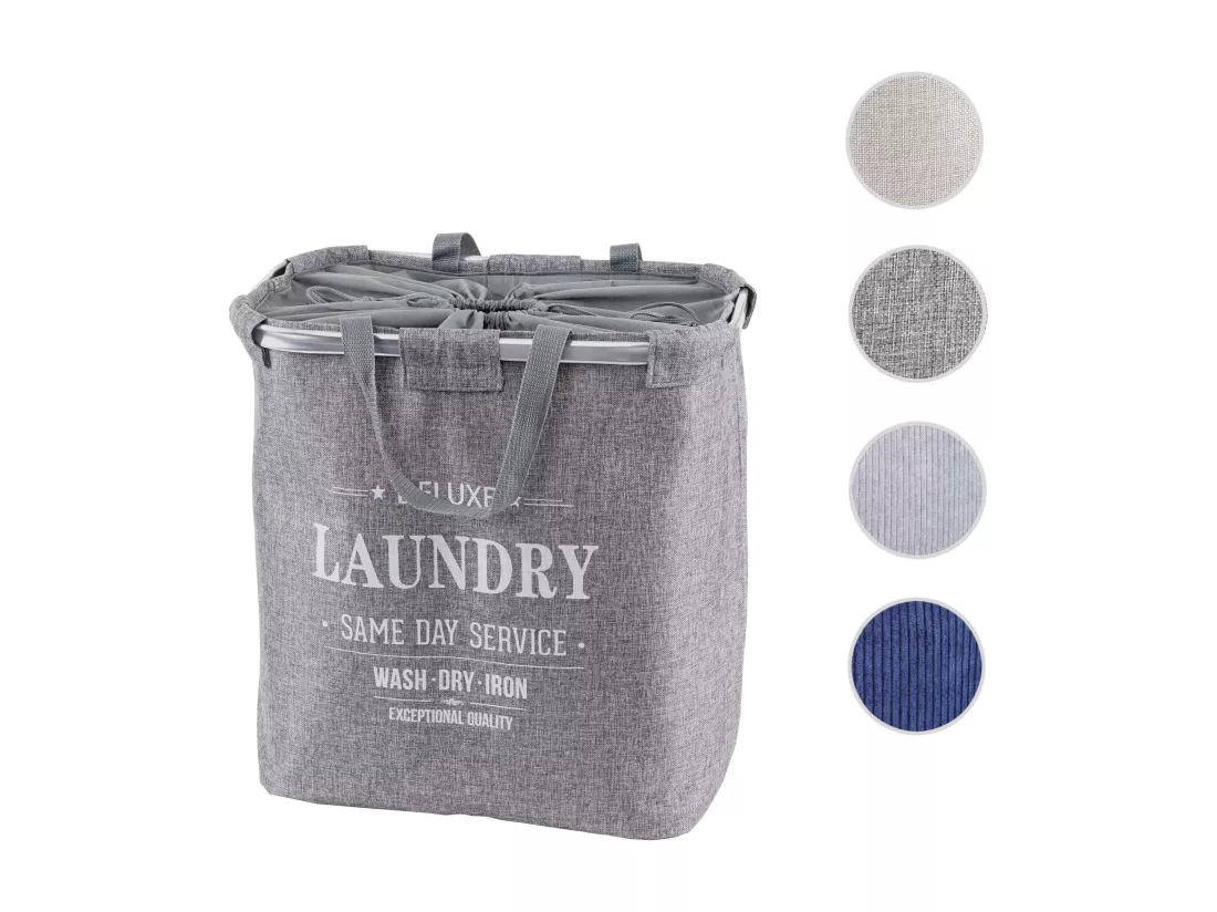 Collecteur de linge MCW-C34, gris