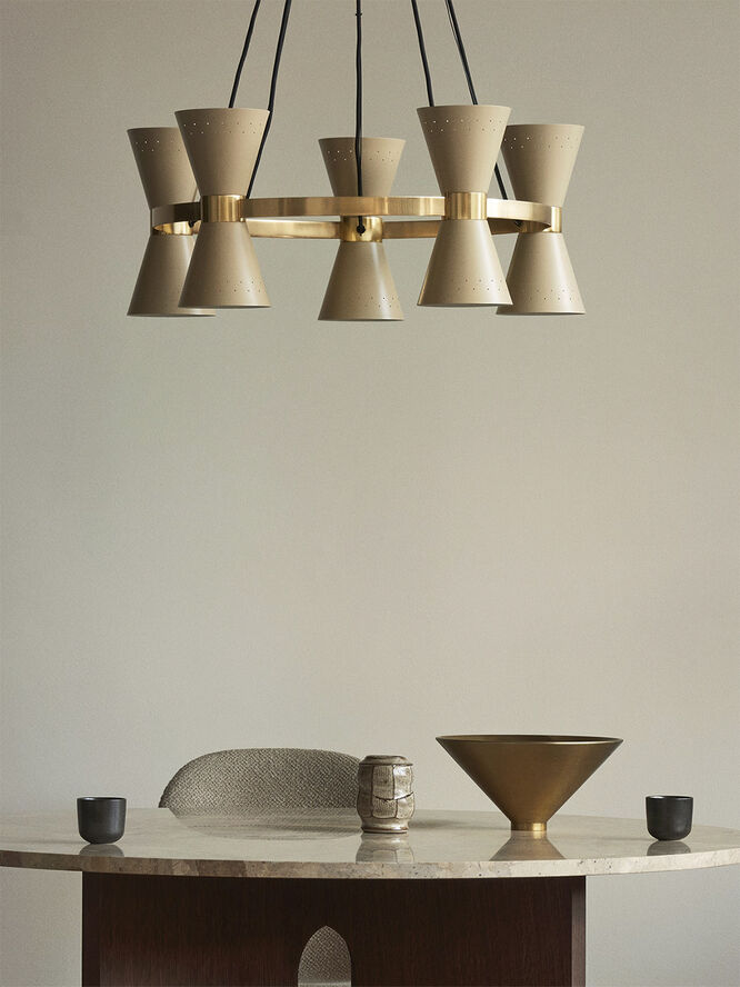Audo Copenhagen Taper Bowl, Brass