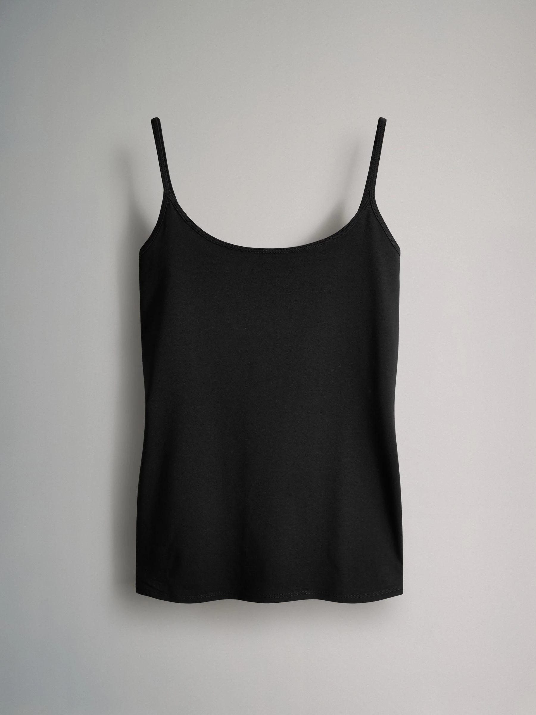 Zwart/Paars/Bruin/Taupe/Roze/Crème - The Set 7 pakken dunne bandvest Tops