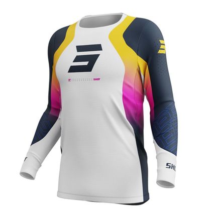 Maillot cross Shot AEROLITE - ULTRA 2025 - Bleu / Orange