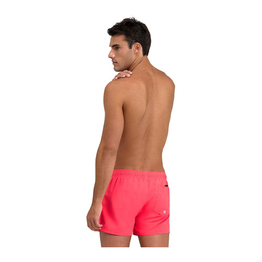 Arena FUNDAMENTALS - Short de bain Homme fluo red/dark olive