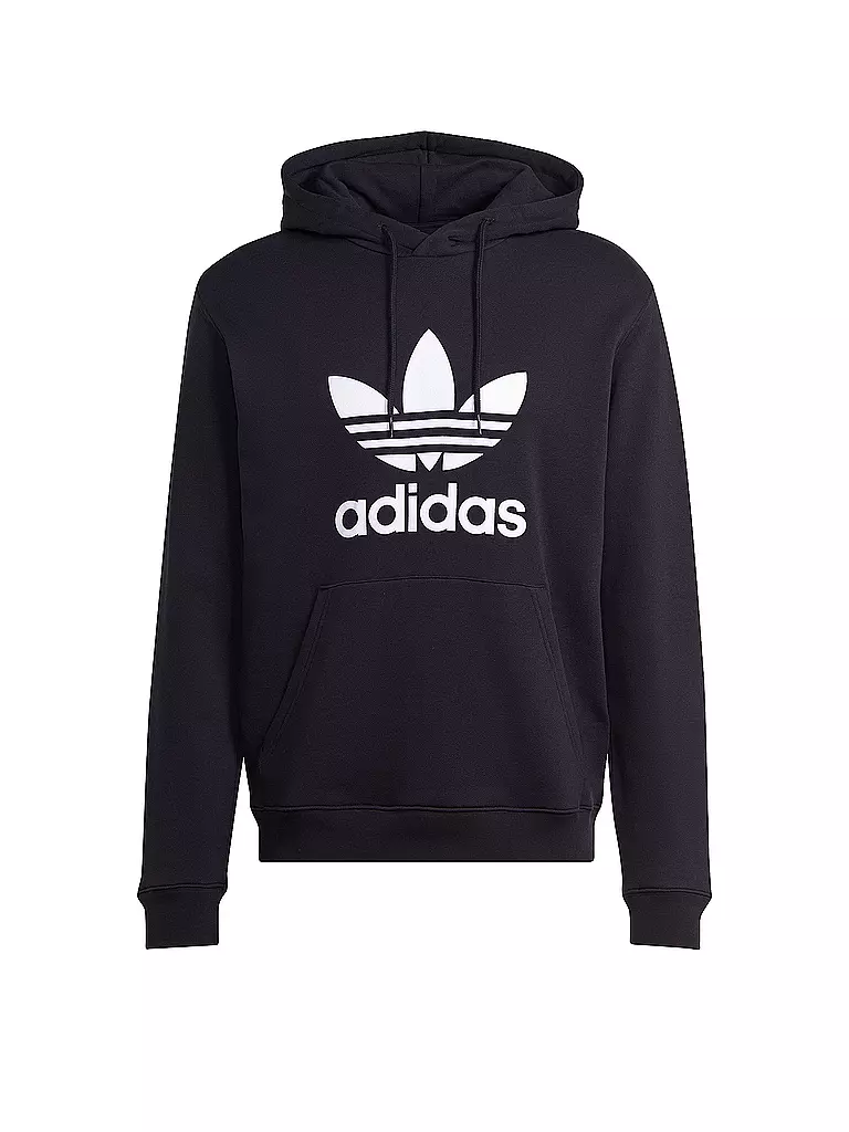 ADIDAS ORIGINALS Kapuzensweater - Hoodie TREFOIL  schwarz