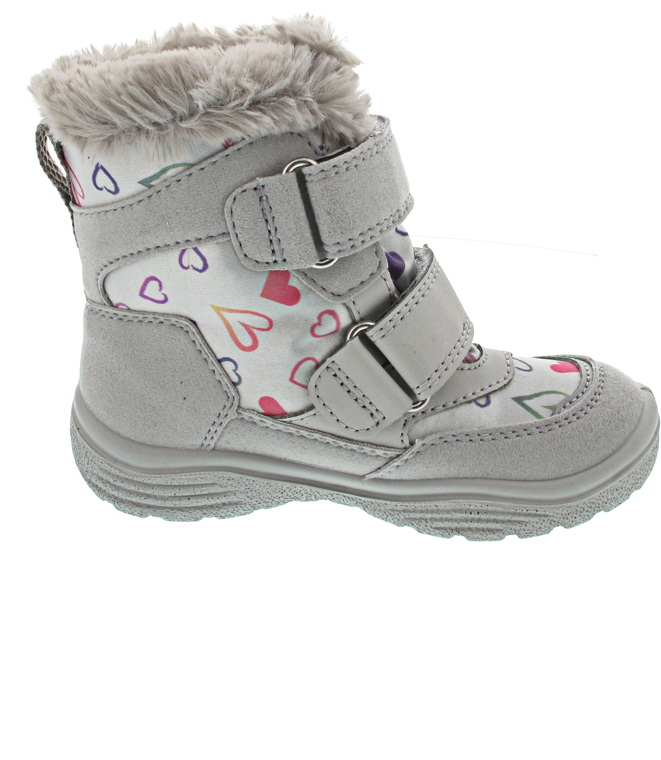 Superfit Crystal Klettstiefel GTX grau