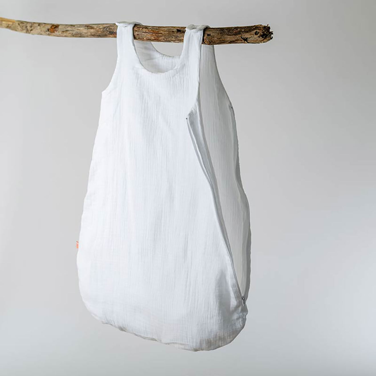 Papate Gigoteuse Été en Coton Bio blance - 70x90 cm