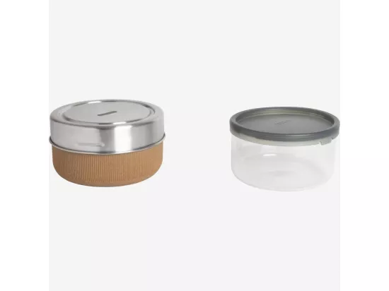 HABITAT - Boîte repas en verre - 750 ml (Lot de 4) - Black+blum