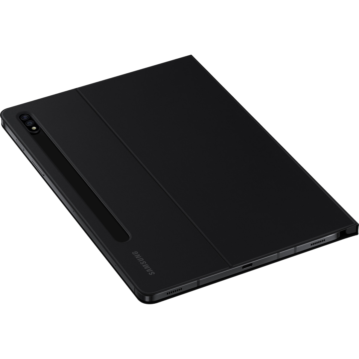 Samsung Book deksel til Galaxy Tab S7/S8 (sort)