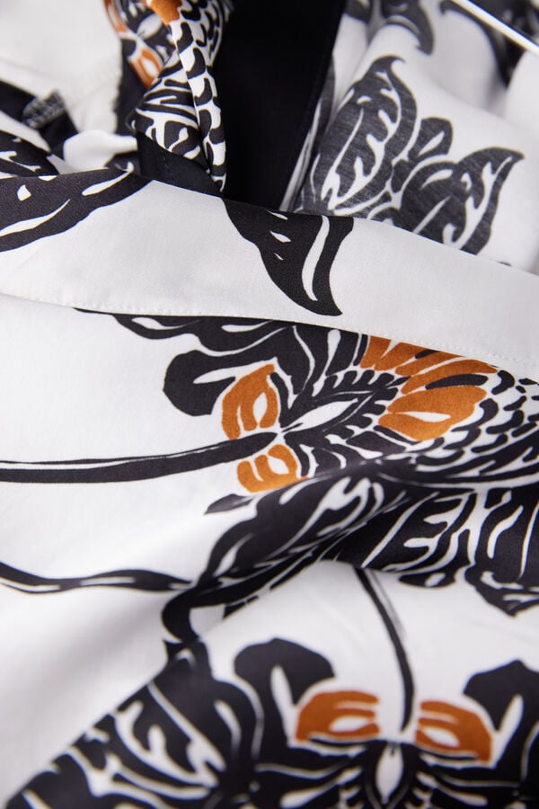 Kimono de cetim viscose Folk & Delicious