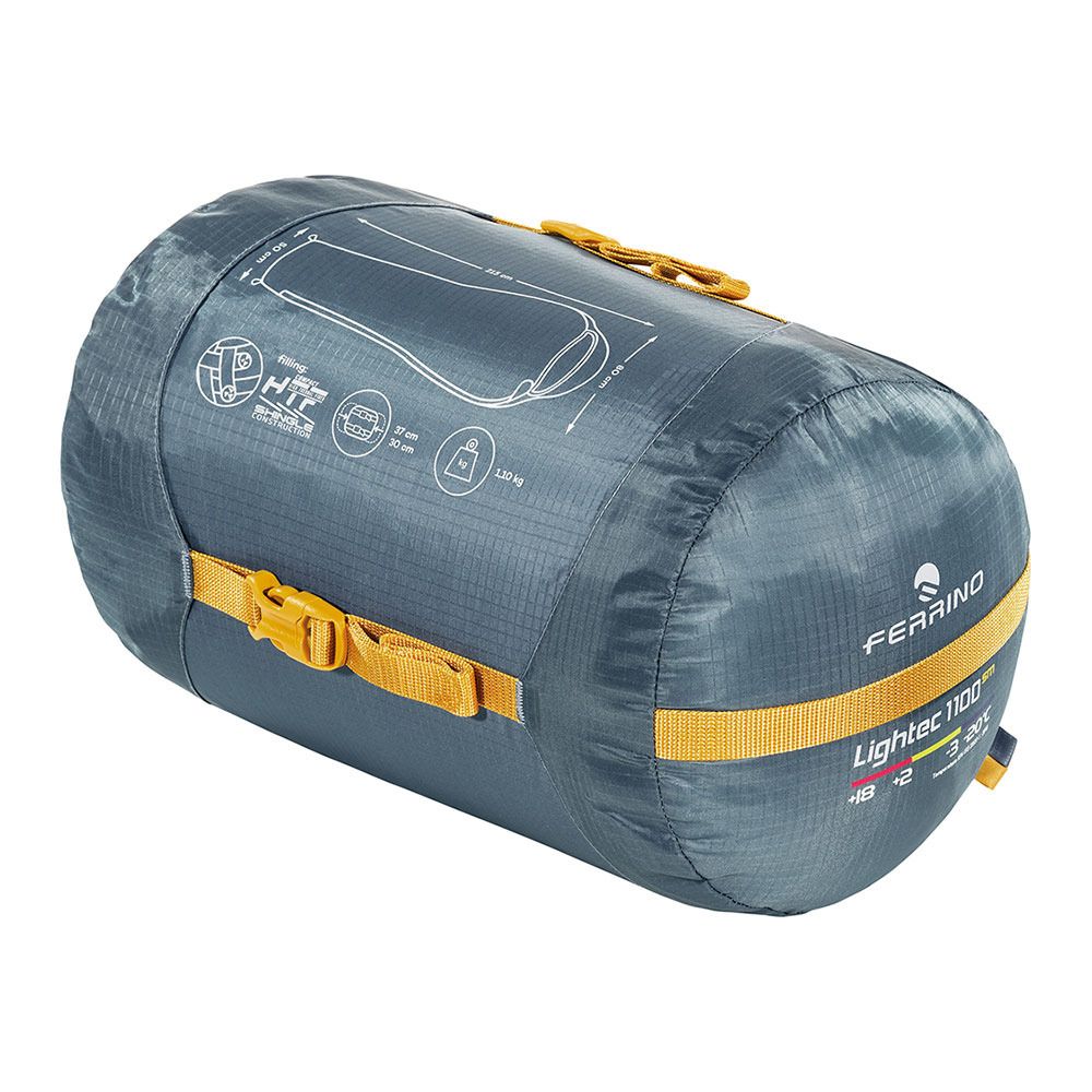 Ferrino LIGHTECH SM 1100 +2°C - Sac de couchage bleu