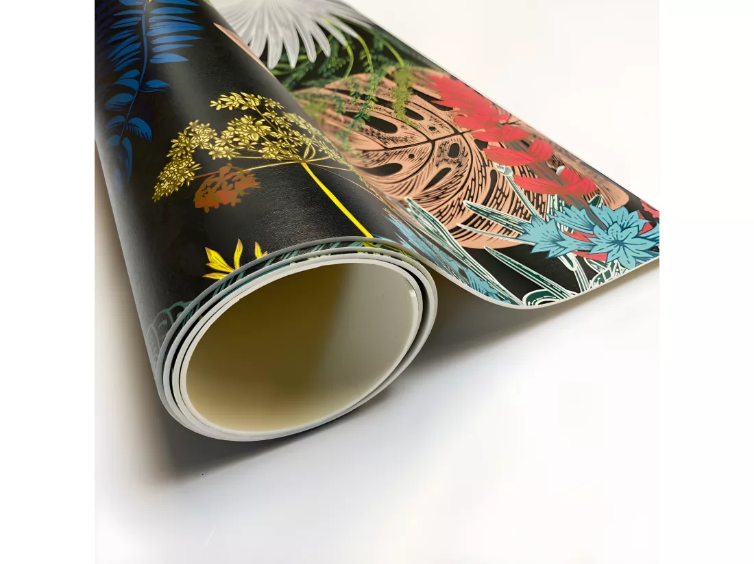 Tapis Vinyle Médium bis l 50xL200cm - Jungle Douanier Rousseau - Vinyle