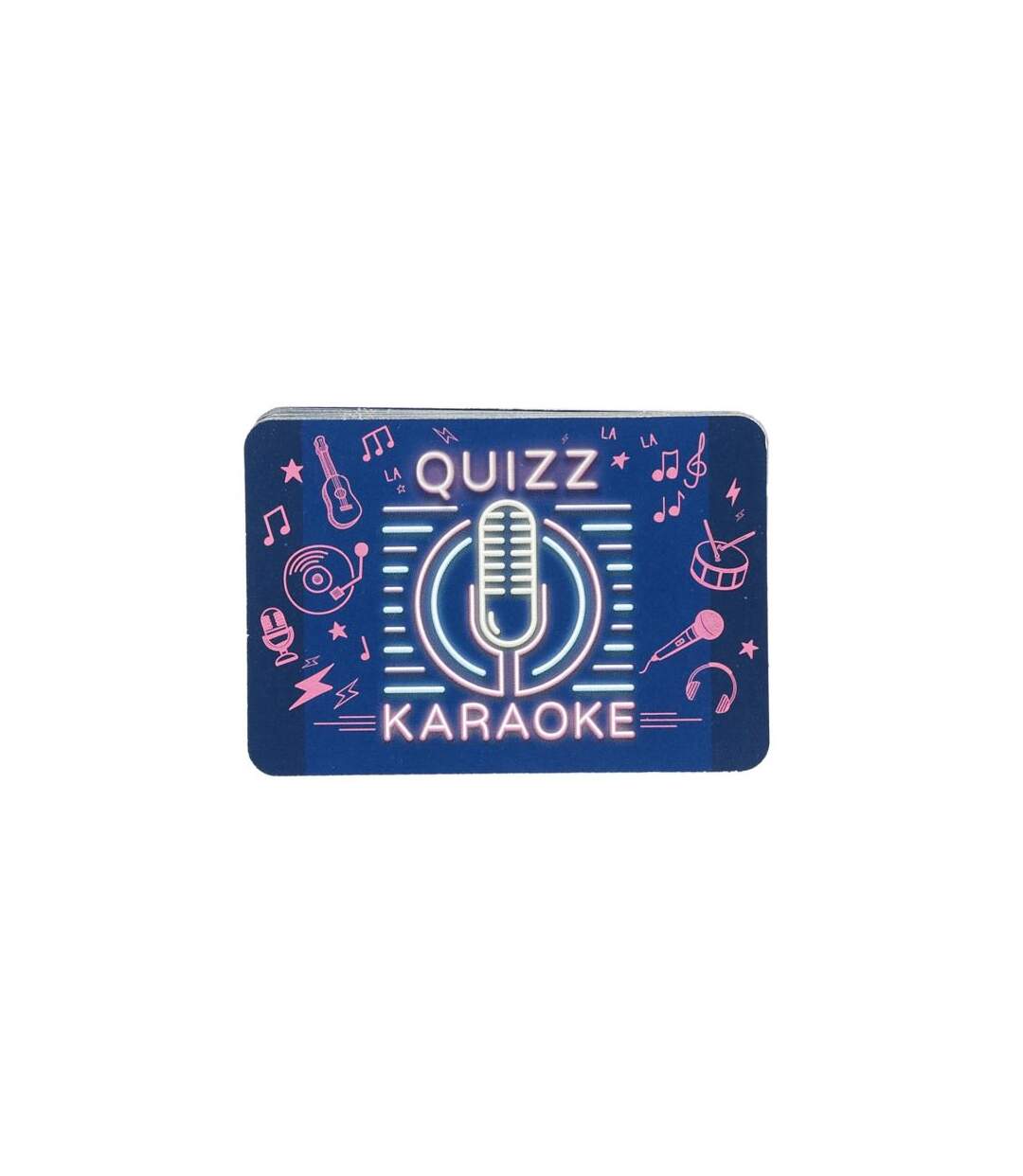 Paris Prix - Jeu De 60 Cartes quizz Karaoké 9cm Bleu