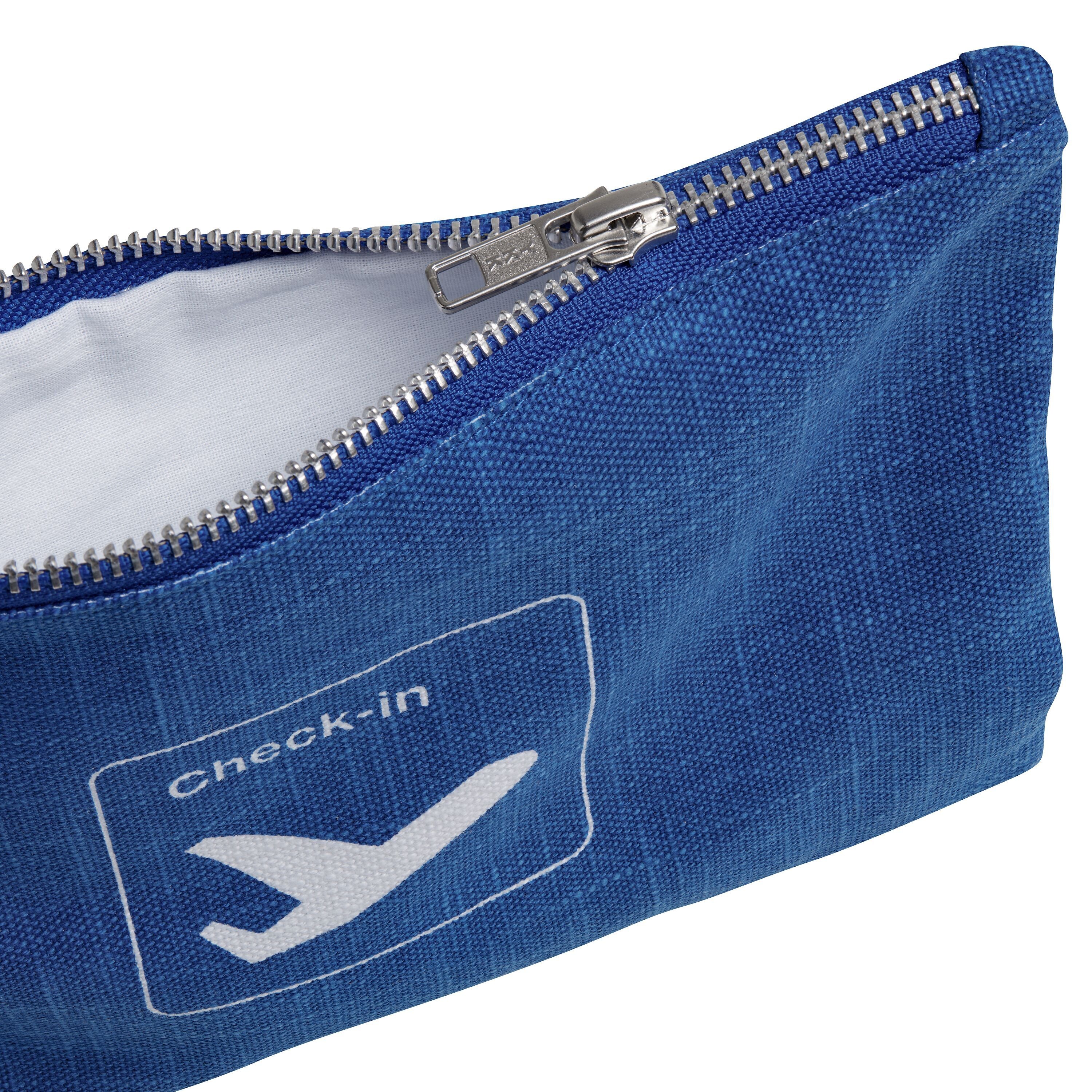 PICTO Necessaire - Blau / B: 21.0 cm x T: 15.0 cm
