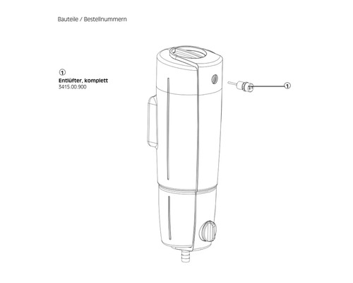 SYR HEIFIKO HF 3415 terugspoelfilter met automatisch ontluchtingssysteem en magnetische scheiding 3415.00.000