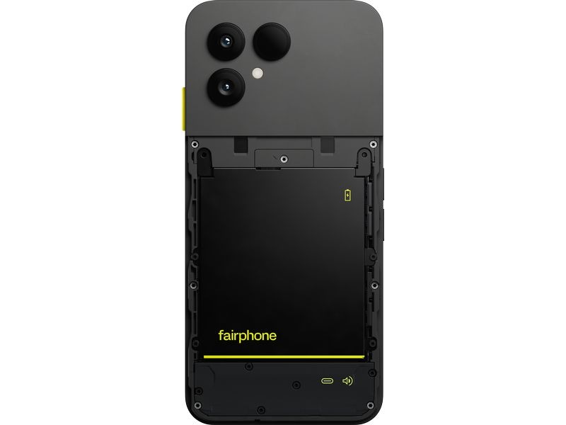 Fairphone Fairphone 6 256 GB Horizon black Nachhaltiges Android-Smartphone aus fairer Produktion mit recycelten Materialien