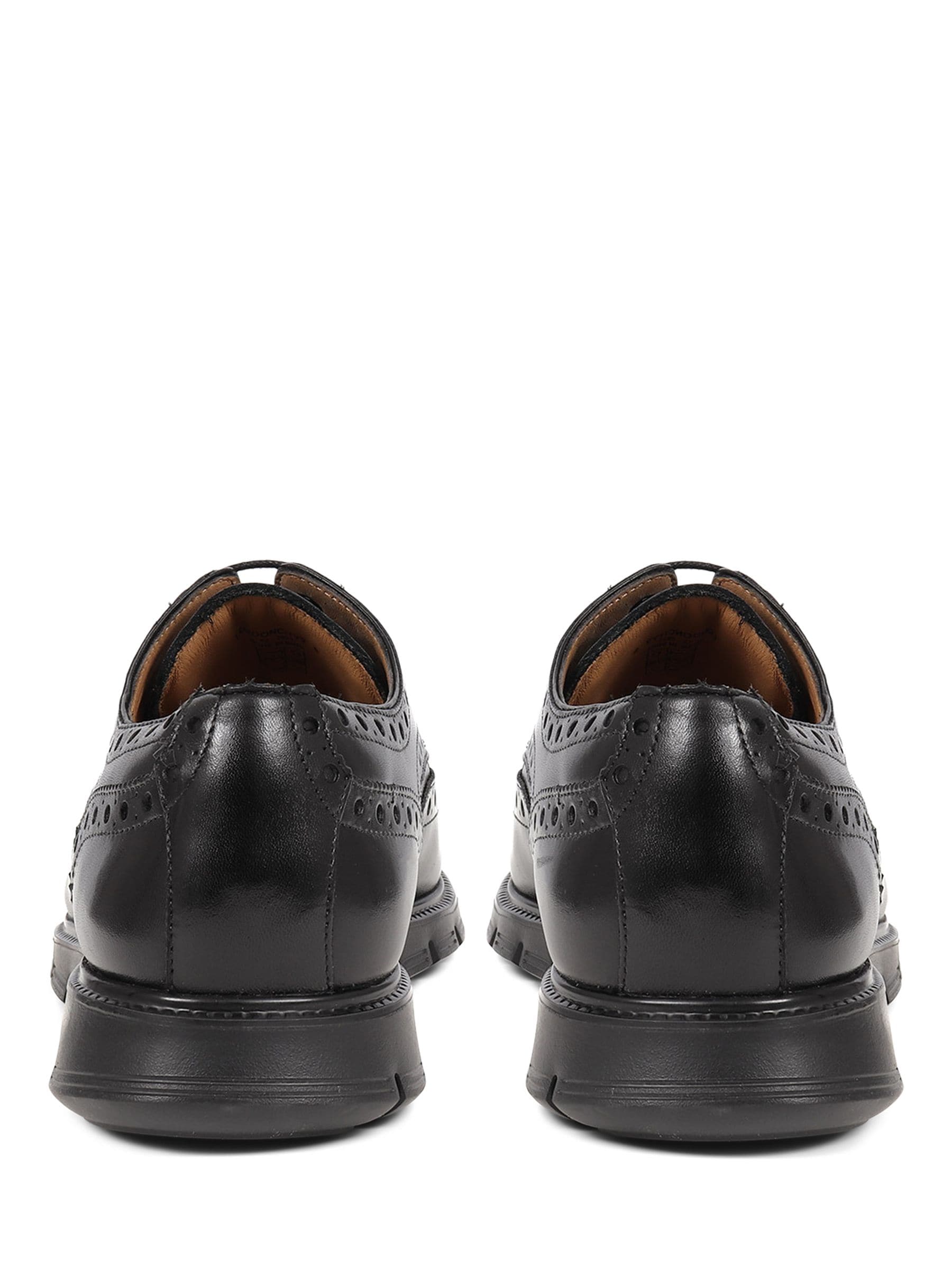 Zwart - Jones Bootmaker London City 2 Brogues Derby Shoes