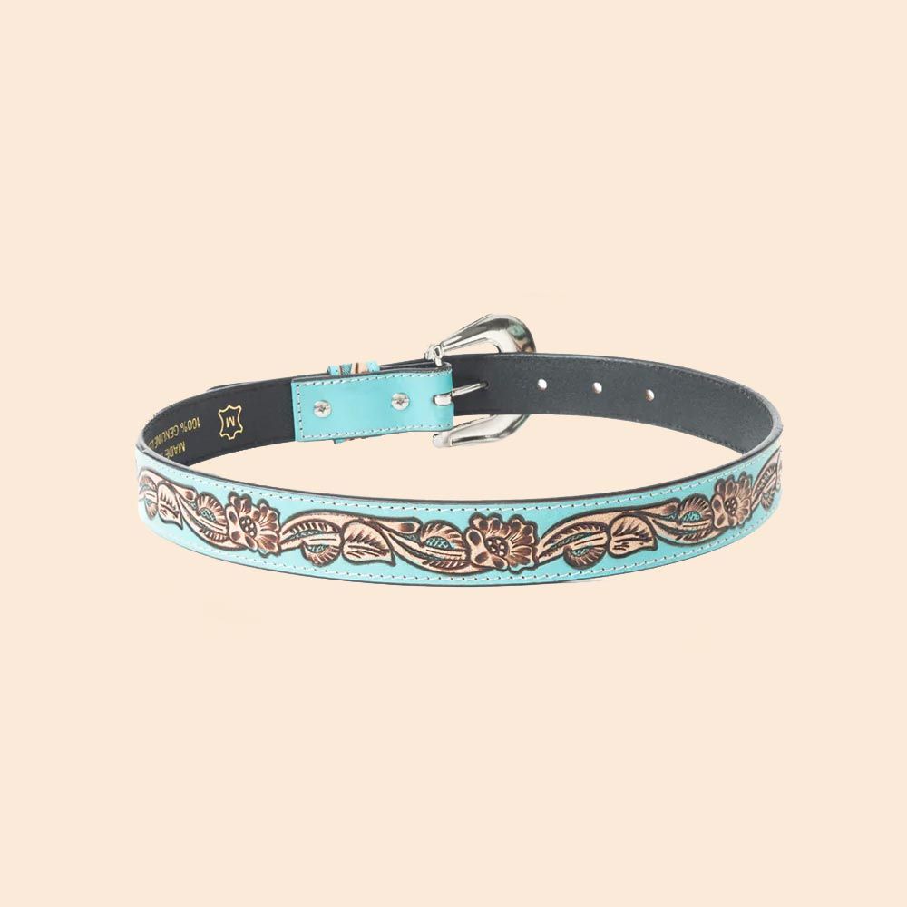 Myra Bag Jenson Hill Kids Belt In Turquoise