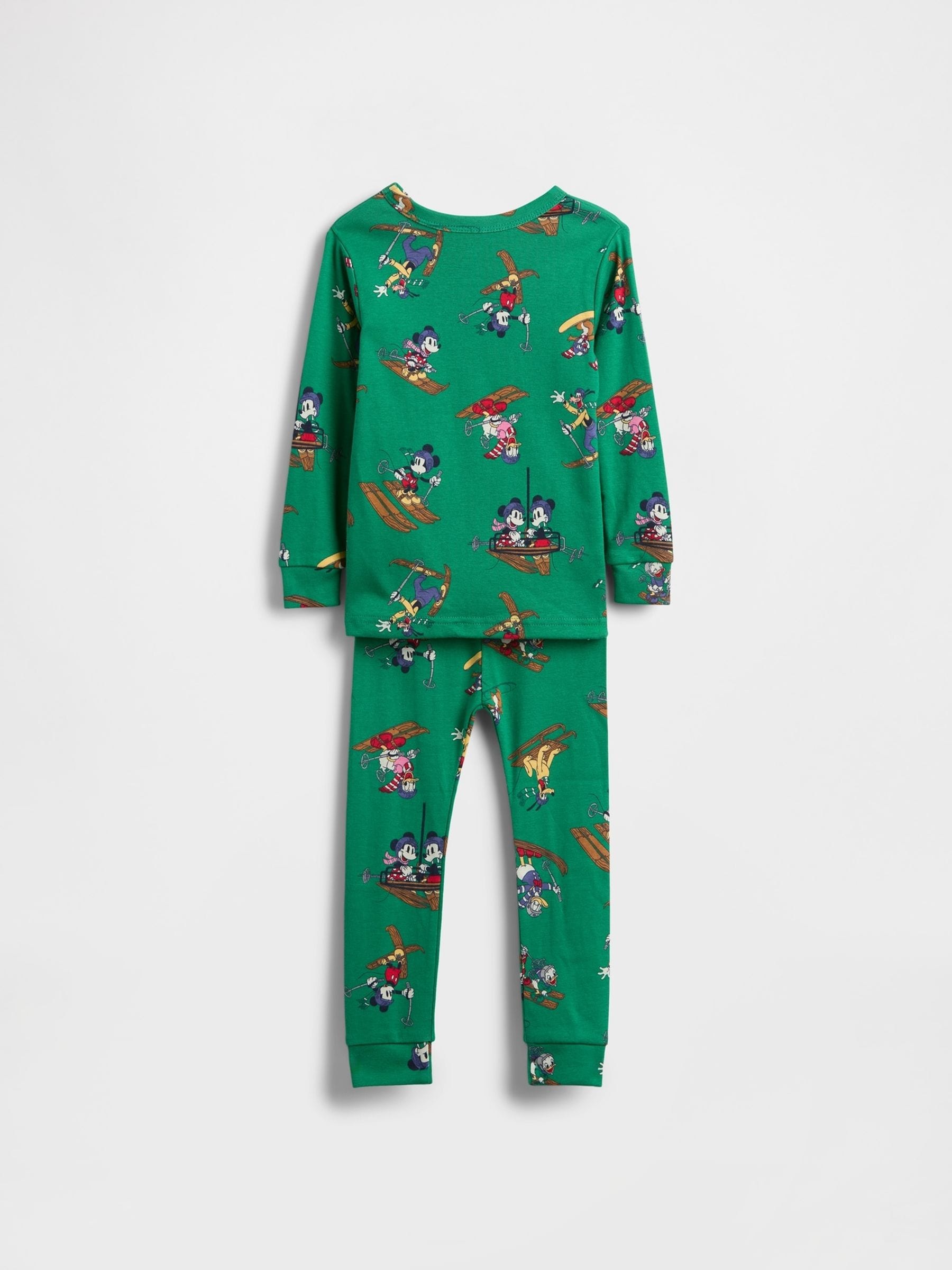 Groen - Gap Disney Cotton Christmas Pyjamas (6mths-5yrs) (6mths-5yrs)
