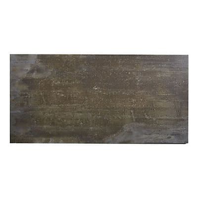 Carrelage sol et mur marron 30 x 60 cm Dourtio