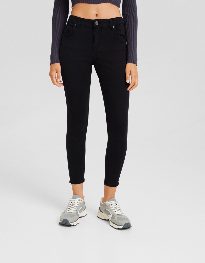 calça jeans skinny push-up