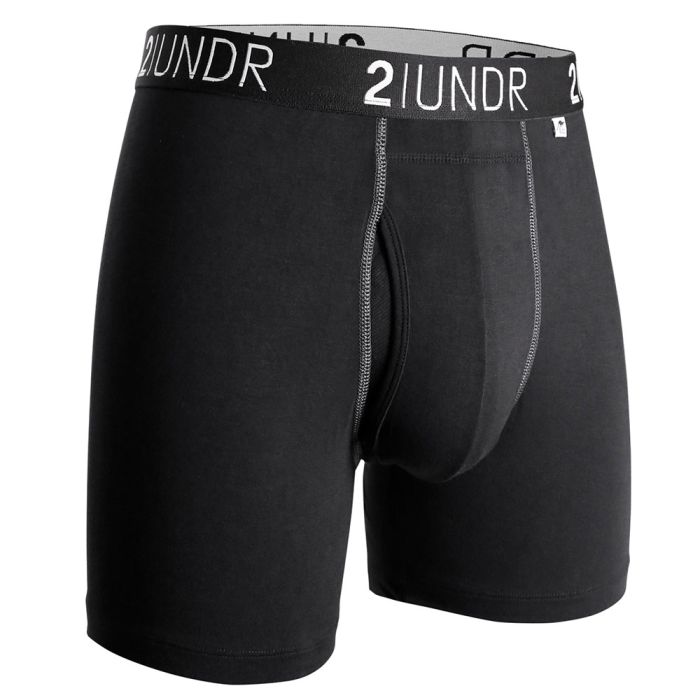 2UNDR Herre Undertøj og basislag Swing Shift Boxer Sort