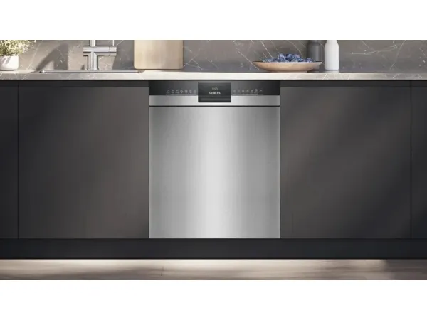 Siemens SN43ES22AE Underbygningsopvaskemaskine 60 cm rustfrit stål