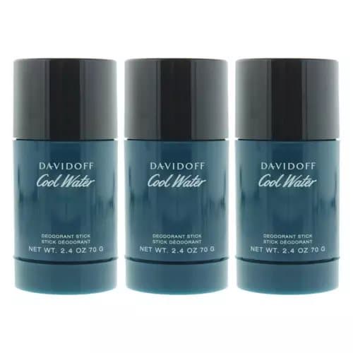 Davidoff Cool Water Deodorant Stick 70g x 3