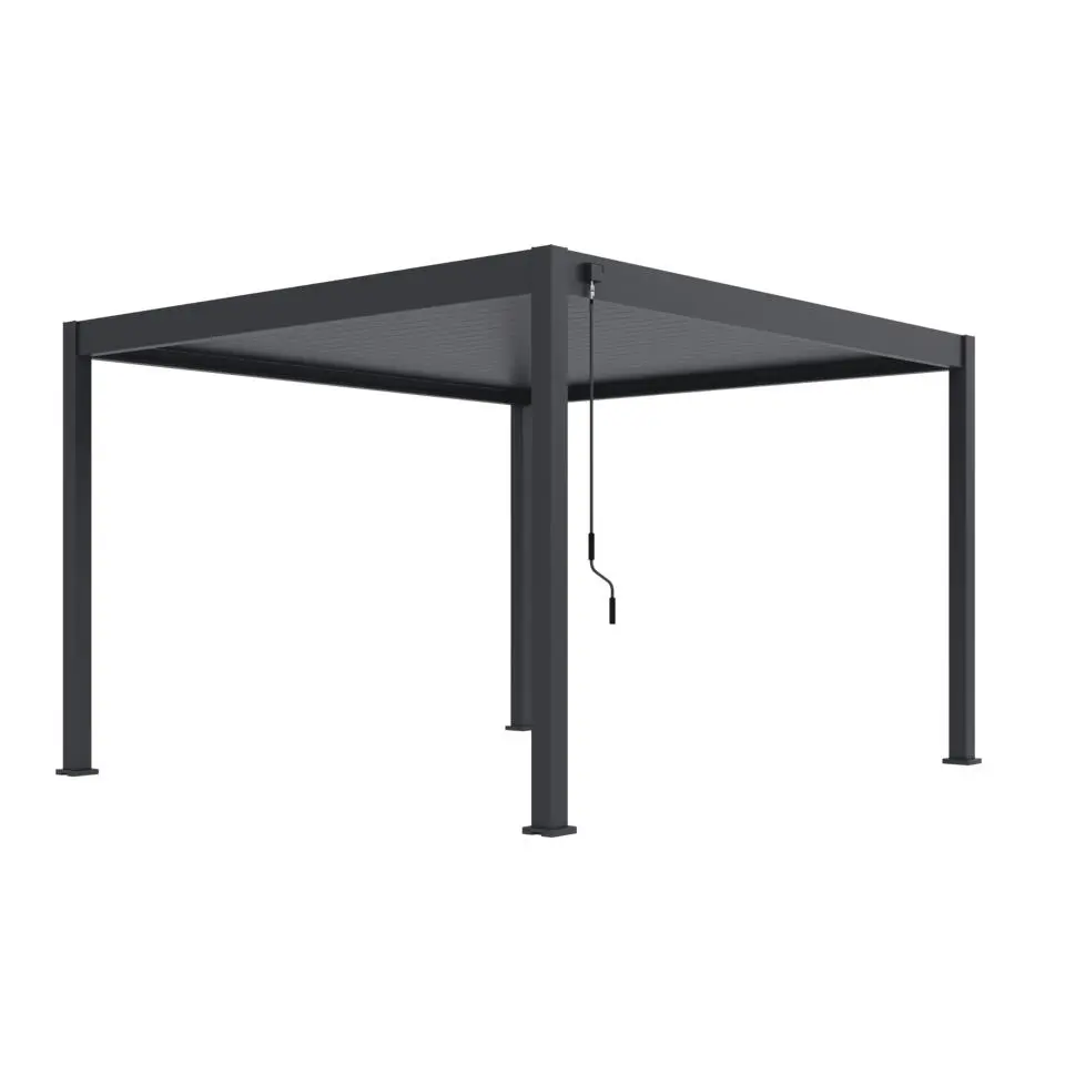 Orion Deluxe terrasoverkapping 360 x 400 cm antraciet