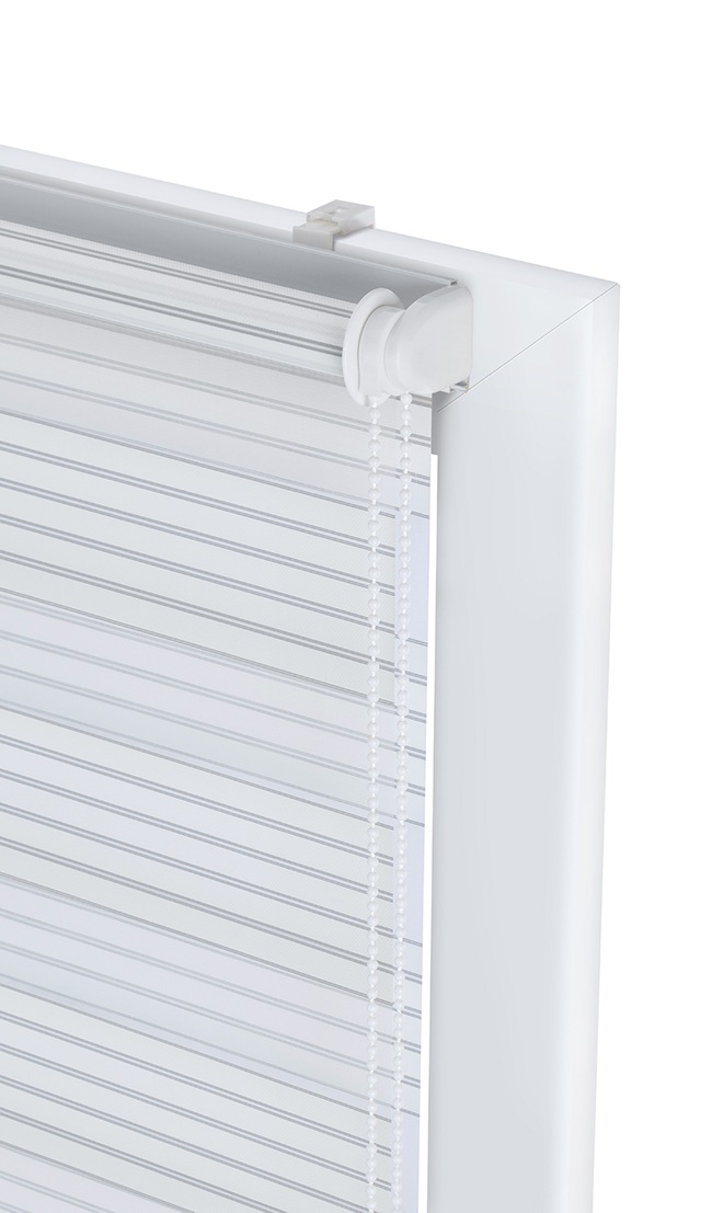 my home Doppelrollo »TIMELI« Lichtschutz Sichtschutz ohne Bohren freihängend Klemmfix-Doppelrollo, NEUHEIT!