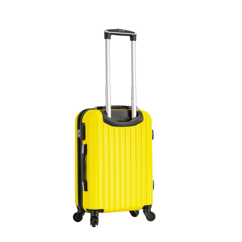 Lot valise cabine + vanity rigides 32402 Silver