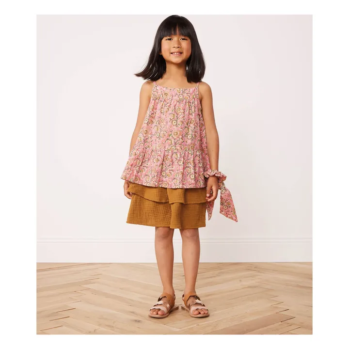 Bonton Top à Bretelles Caly | Rose