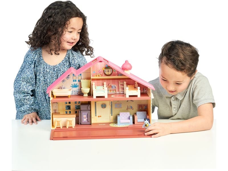 moose Spielfigurenset Bluey's Family Home Familienhaus-Spielset