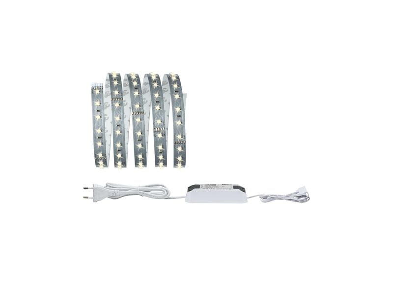 Paulmann LED-Stripe MaxLED 500 2700 K, 1.5 m Basisset Unbeschichteter LED-Streifen, kürzbar