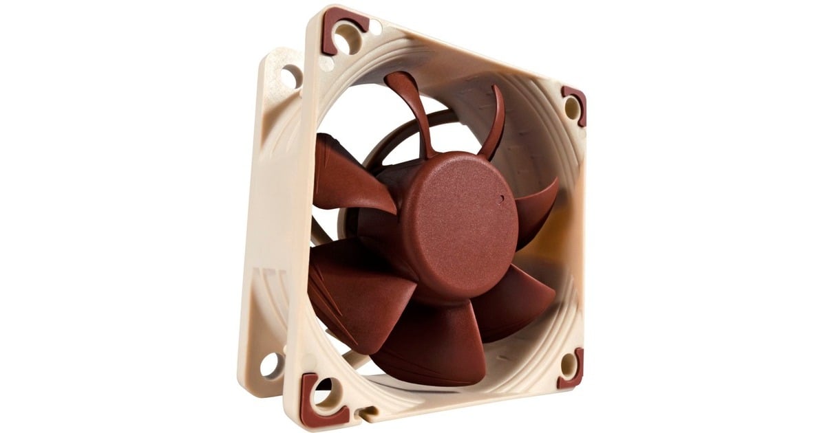 NoctuaNF-A6x25 FLX case fan  (Bruin, 60 x 60 x 25 mm)