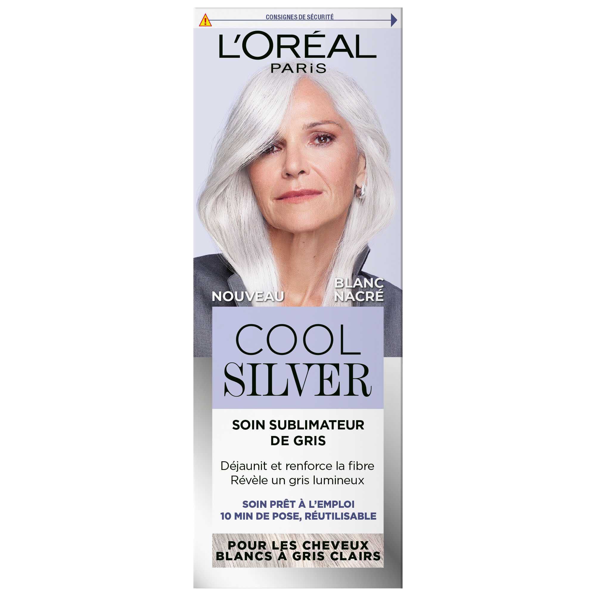 Cool Silver   Soin Sublimateur de Gris - déjaunit et renforce la fibre
