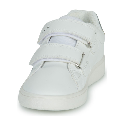 Geox - J ECLYPER GIRL - Blanc / Argenté