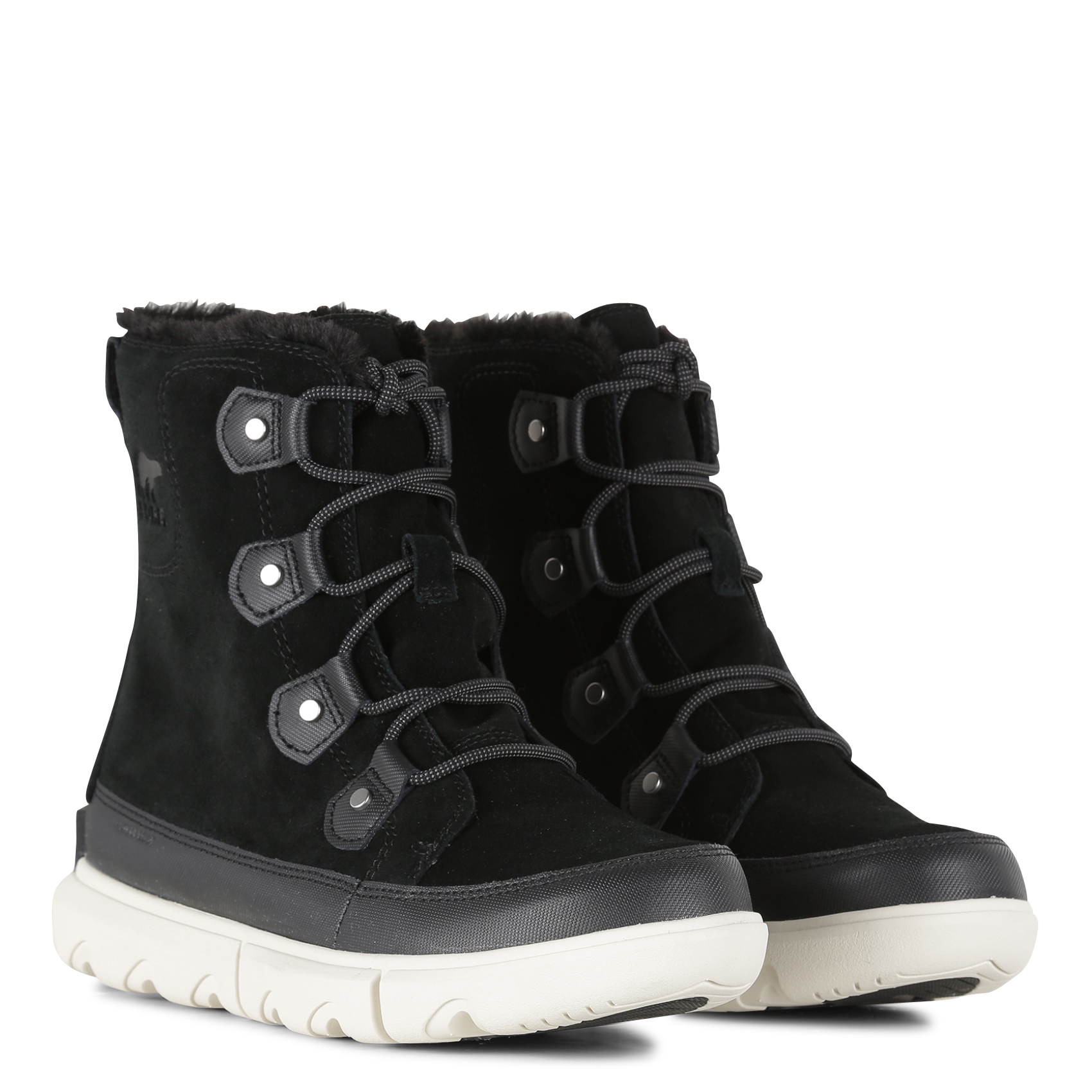 SOREL EXPLORER II JOAN - Bottine imperméable fourrée | Noir